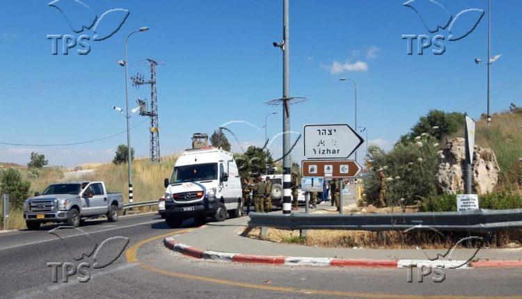 Rock attack near Shevi Shomron