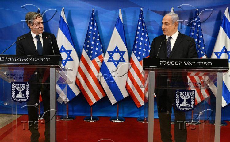PM Netanyahu Meets with US Secretary of State Antony Blinken