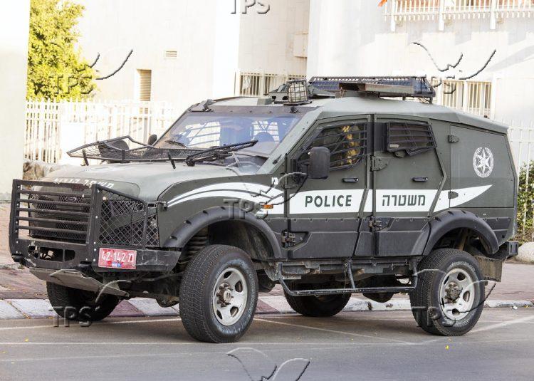 Israeli police border car Sandcat