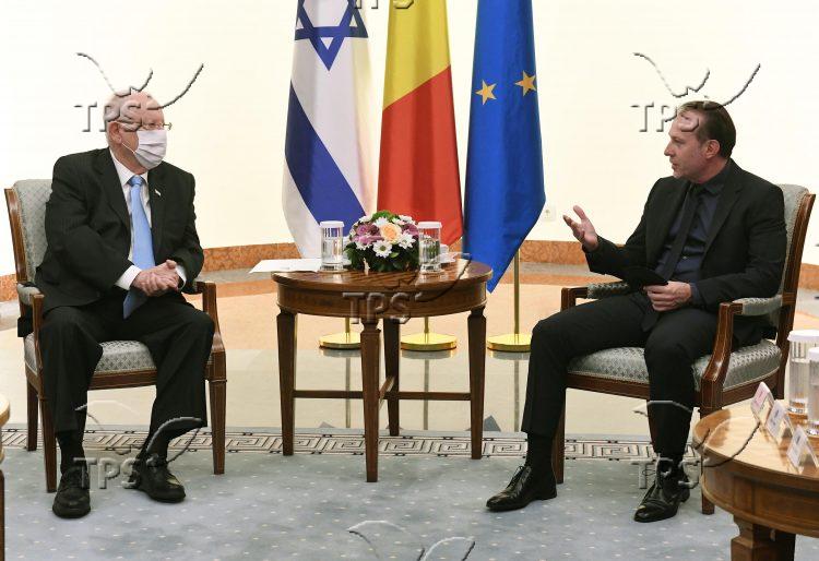 President Rivlin held a working meeting with Romanian Prime Minister Citu