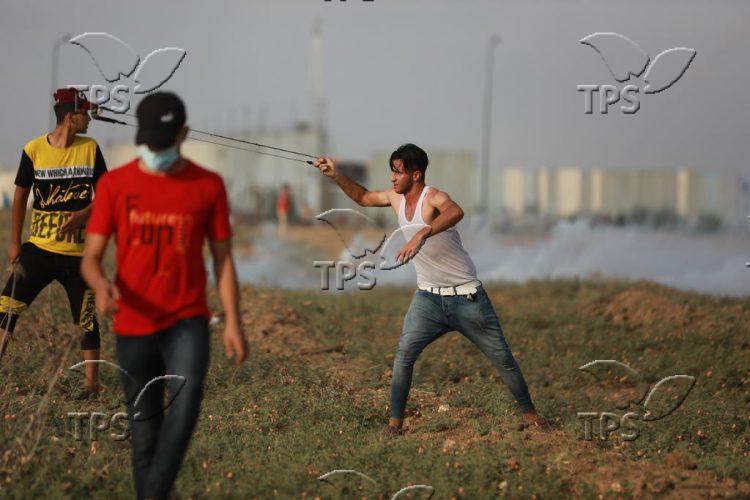 Violent demonstration along the Israel-Gaza border