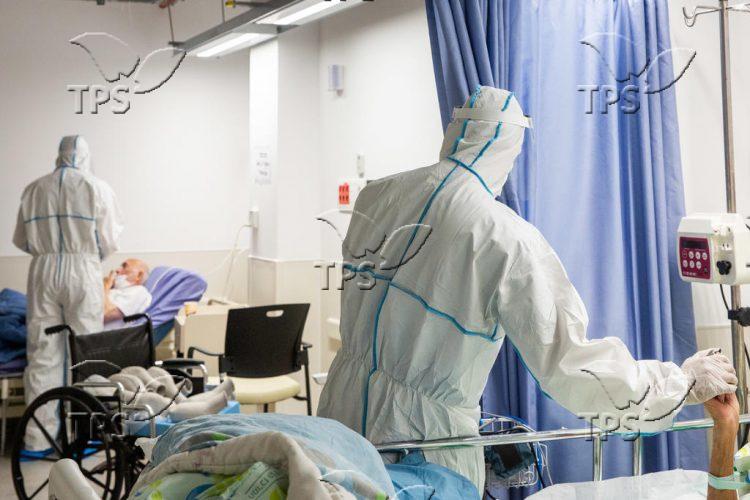 Coronavirus Unit in Jerusalem’s Herzog Medical Center