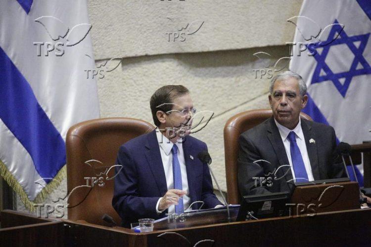 Knesset winter session opening