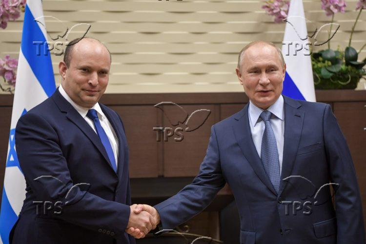 Prime Minister Naftali Bennett and President of Russia Vladimir Putin are Currently Meeting for the First Time in Sochi, Russia1