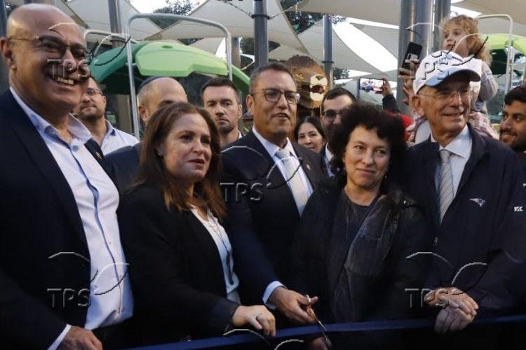 Mayor Moshe Lion Opens new Sacher Park Eitan Elhadez-BarakTPS