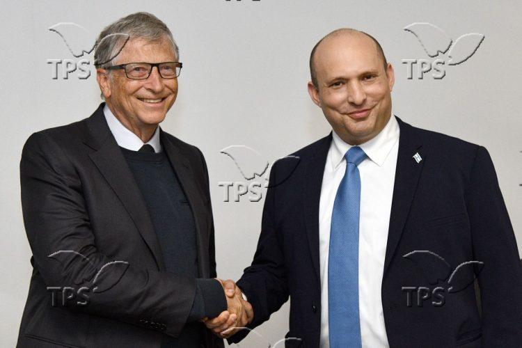 PM Naftali Bennett and Bill Gates