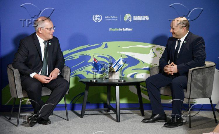 Prime Minister Naftali Bennett Meets with Australian Prime Minister Scott Morrison