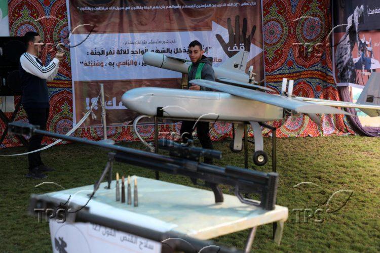 Locally-made weapons exhibition in Gaza