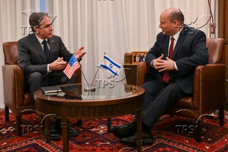 Prime Minister Naftali Bennett Meets with US Secretary of State Antony Blinken