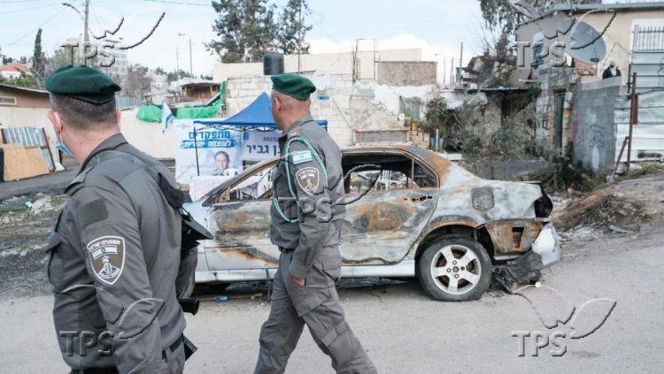 Police force patrols at Shimon HaTzadik – Sheik Jarach neighborhood