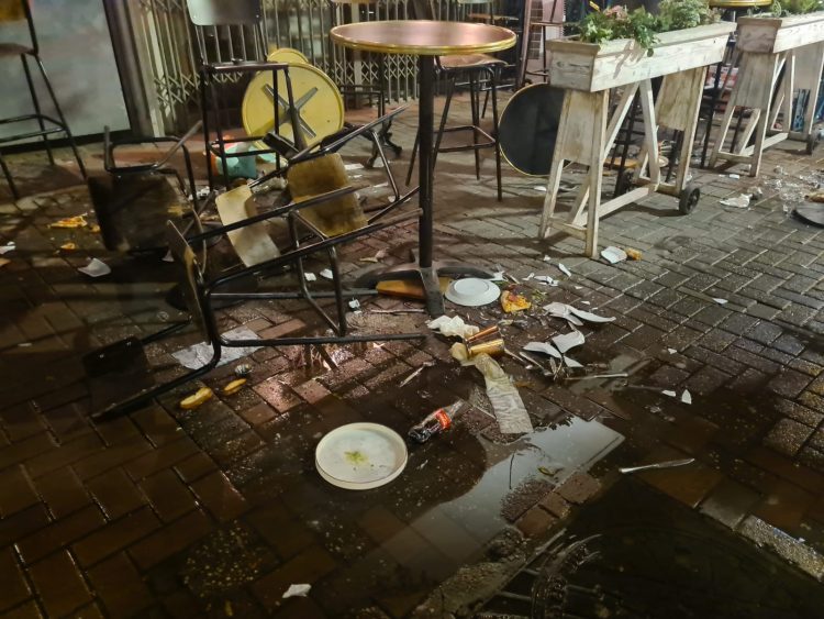 Aftermath of Terrorist Shooting in Tel Aviv