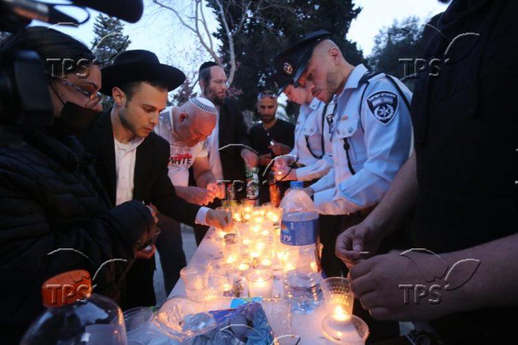 Funeral of Israeli policeman Amir Huri
