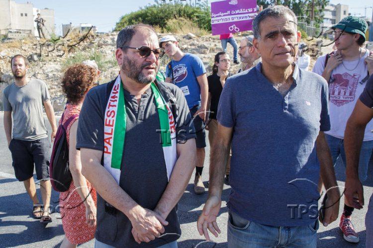 Left-wing protest in Shimon HaTzadik – Sheik Jarach neighborhood