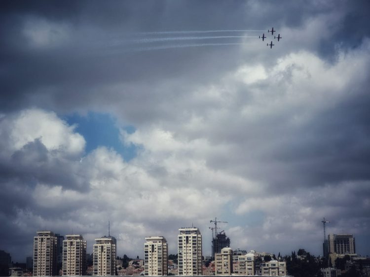 IAF Jets over Jerusalem TPS