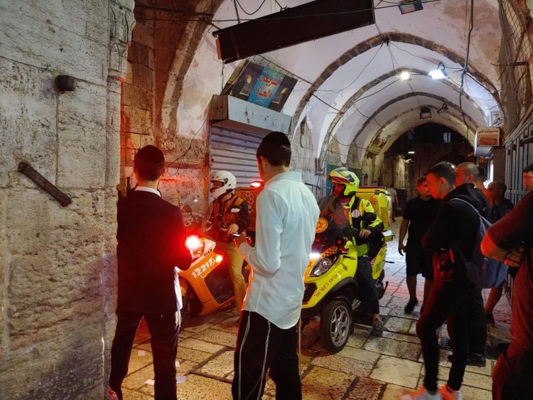 Attempted stabbing attack in Jerusalem