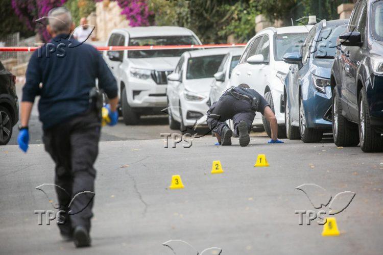 Criminally related shooting in Jerusalem