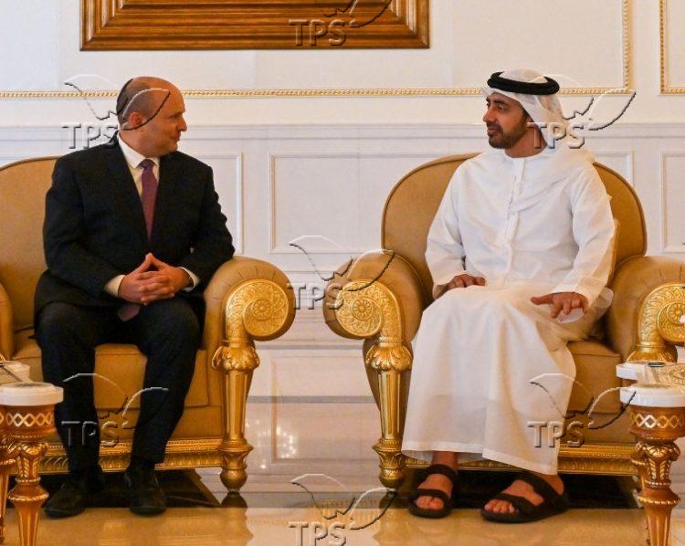 Prime Minister Naftali Bennett Travels to Abu Dhabi to Meet with UAE President Sheikh Mohammed Bin Zayed1