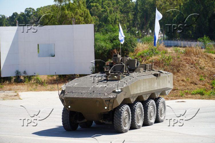 The first “Eitan” wheeled Armored Personnel Carrier (APC) will soon be delivered to the IDF’s “Nahal” Brigade for operational use1