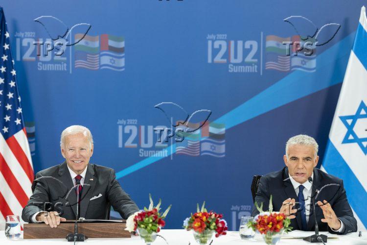 Joe Biden and Yair Lapid