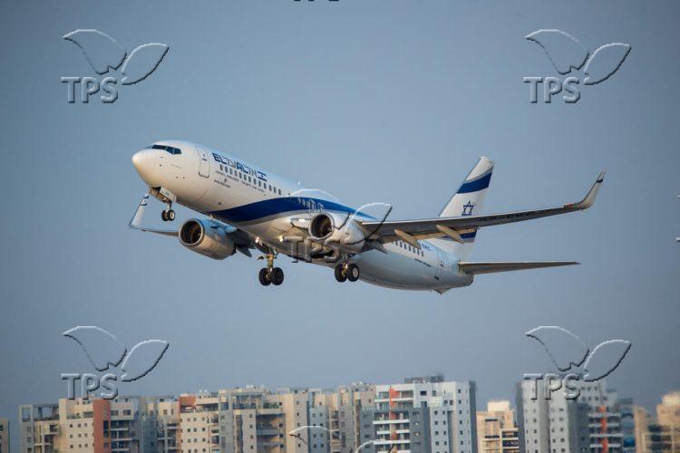 Israeli airline, El Al’s plane