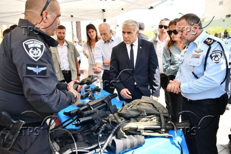 Prime Minister Yair Lapid Visits the National Police Academy