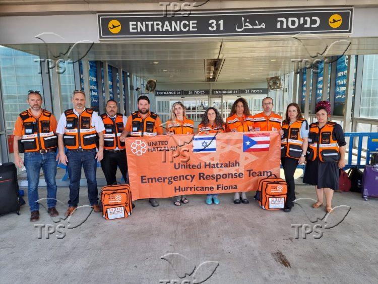 United Hatzalah of Israel Sends Emergency Response Delegation to Peurto Rico in Wake of Hurricane Fiona