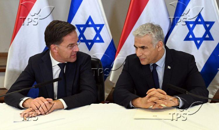 PM Yair Lapid & PM of the Netherlands Mark Rutte
