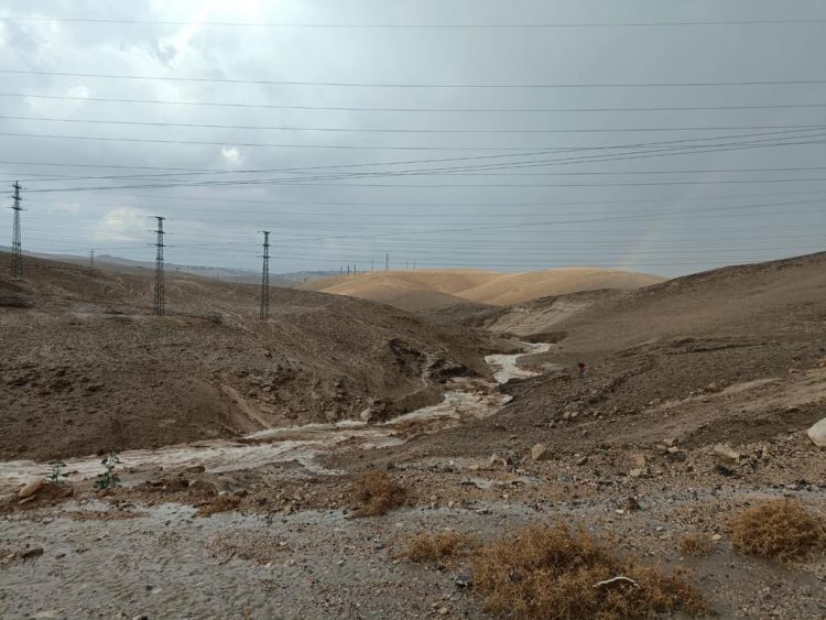 Floods in the Judaean desert