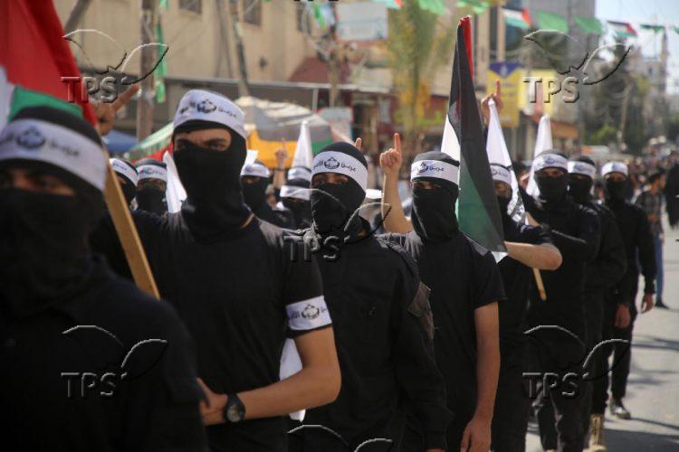 Rally in Gaza in support of “The Lion’s Den” terror group