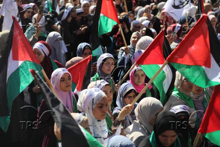 Rally in Gaza in support of “The Lion’s Den” terror group