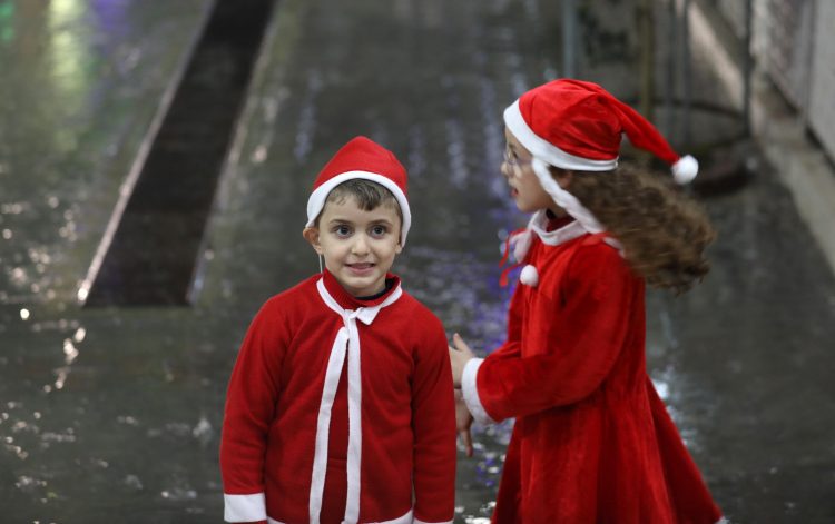Christmas in Gaza photo by TPS