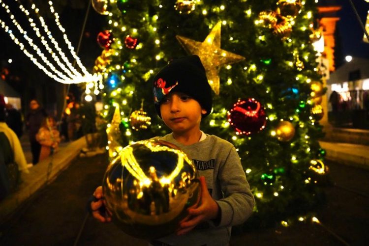 Christmas season in Jerusalem photo by TPS