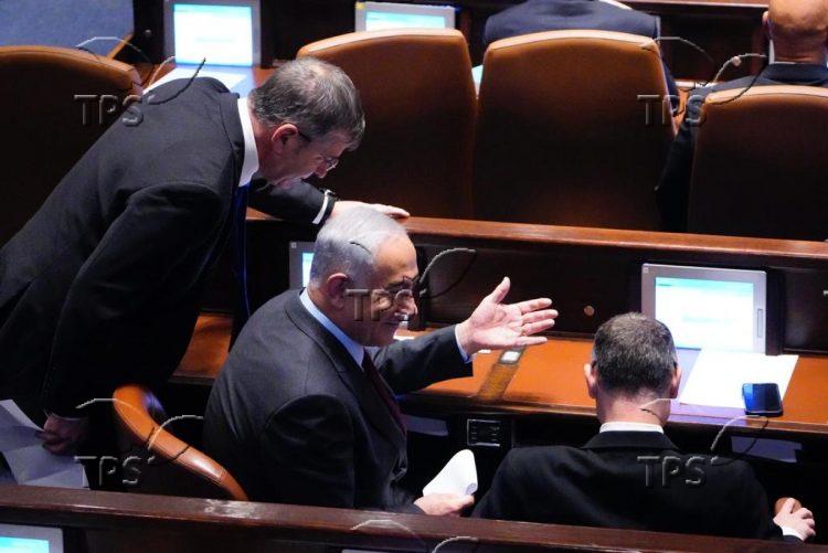 Election of new temporary speaker of the Knesset