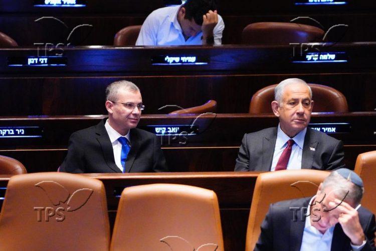 Election of new temporary speaker of the Knesset