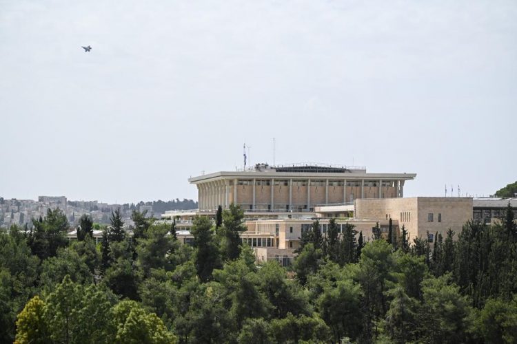 IAF over Knesset photo bu tps