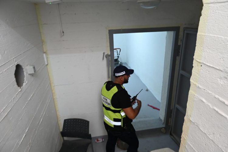 Bomb shelters are opened in central Israel