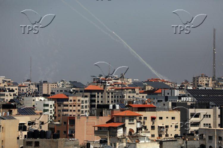 Gaza rocket launch