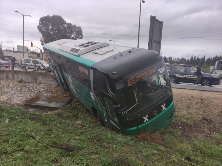 Bus overturned tps