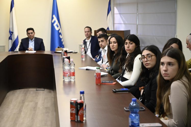 Pro-Israel Jewish students from the US visit Israel