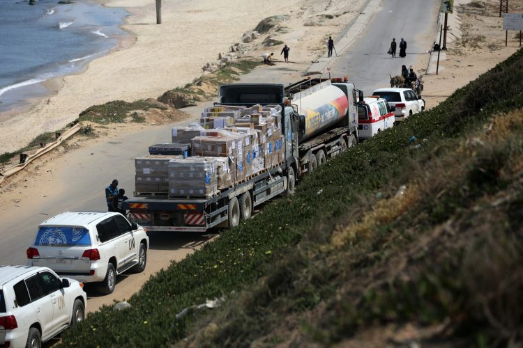 Humanitarian aid for Gaza on the 7th month of the Iron Swords War