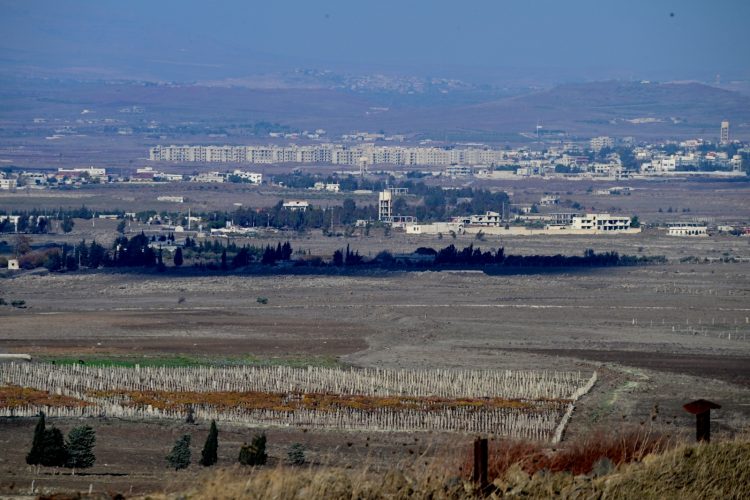Quneitra on Israel-Syria border